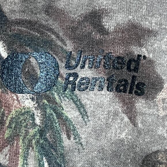 Russell Outdoors Camo Hoodie Sweatshirt Mens Size XL Hunting Workwear Pullover - Picture 4 of 11